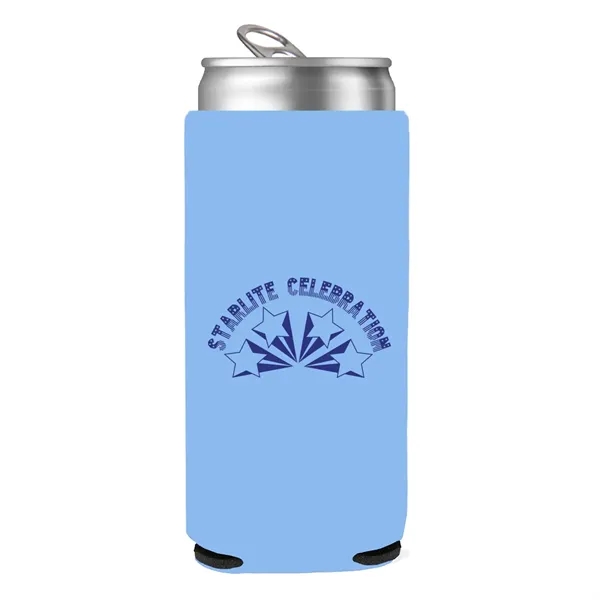 12 oz. foam can holder that folds flat... from ASI 61125 Hit Promotional Products / Hit®