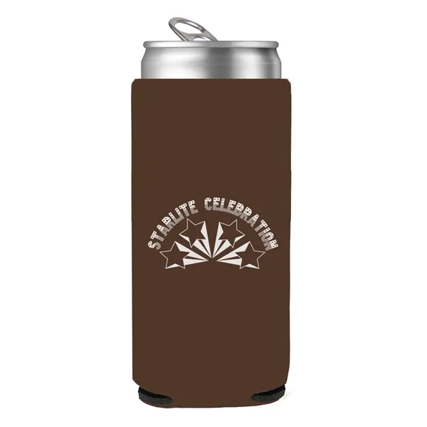 12 oz. foam can holder that folds flat... from ASI 61125 Hit Promotional Products / Hit®