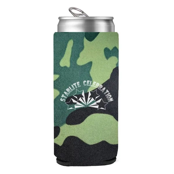 12 oz. foam can holder that folds flat... from ASI 61125 Hit Promotional Products / Hit®