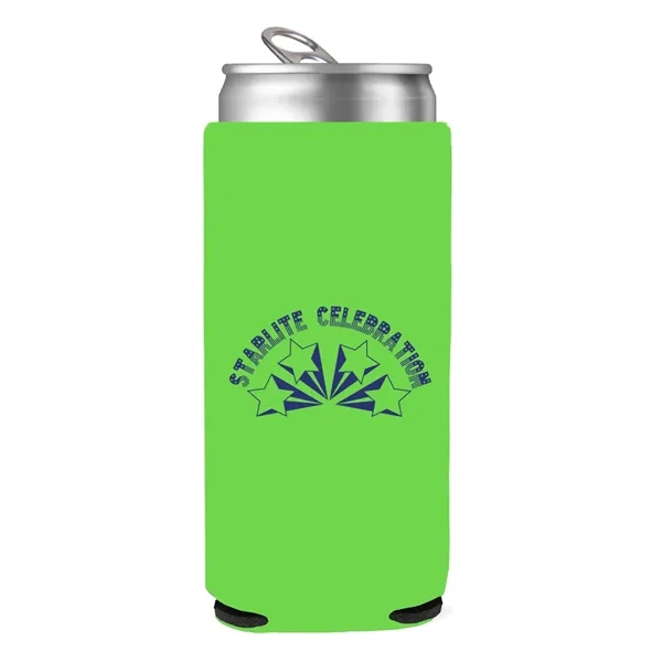 12 oz. foam can holder that folds flat... from ASI 61125 Hit Promotional Products / Hit®