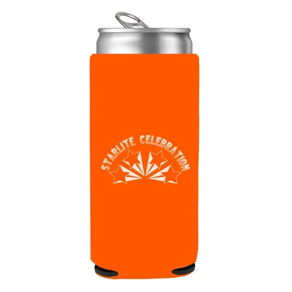 12 oz. foam can holder that folds flat... from ASI 61125 Hit Promotional Products / Hit®