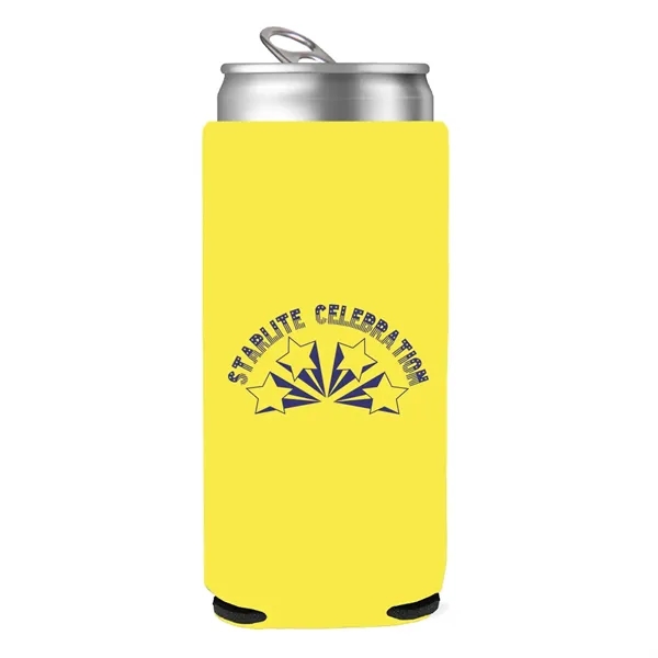12 oz. foam can holder that folds flat... from ASI 61125 Hit Promotional Products / Hit®