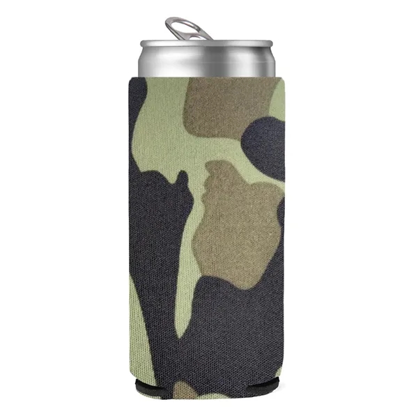 12 oz. foam can holder that folds flat... from ASI 61125 Hit Promotional Products / Hit®