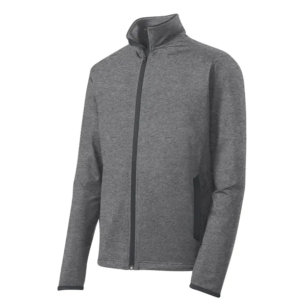 Sport-Tek® Sport-Wick® Stretch Contrast Full-Zip Jacket... from ASI 61125 Hit Promotional Products / Hit®