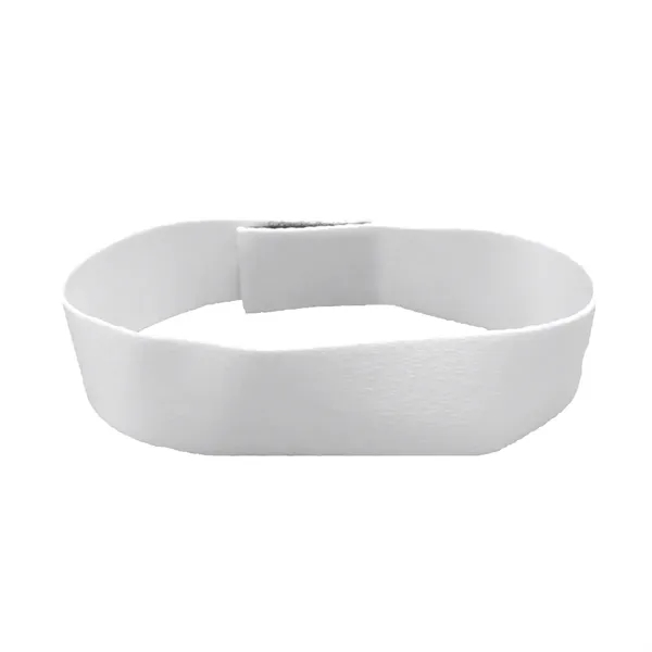 Wristband with hook and loop latch that's available in small, medium... from ASI 61125 Hit Promotional Products / Hit®