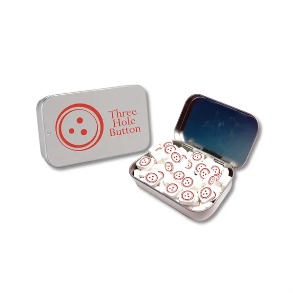 Large tin filled with printed mints.... from ASI 61125 Hit Promotional Products / Hit®