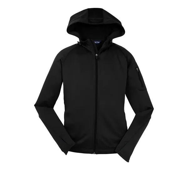 Sport-Tek® Ladies Tech Fleece Full-Zip Hooded Jacket... from ASI 61125 Hit Promotional Products / Hit®