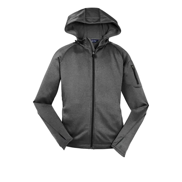 Sport-Tek® Ladies Tech Fleece Full-Zip Hooded Jacket... from ASI 61125 Hit Promotional Products / Hit®