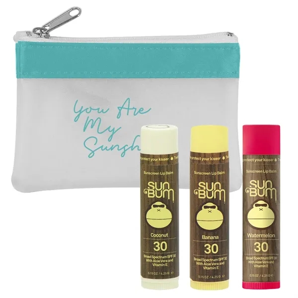 Sun Bum® 3-piece lip balm kit for keeping your lips moisturized... from ASI 61125 Hit Promotional Products / Hit®