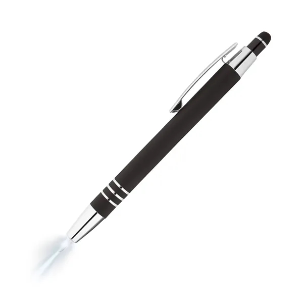 Flashlight and Stylus Click Metal Pen... from ASI 55583 GMG Pen / Ultra PENWORKS