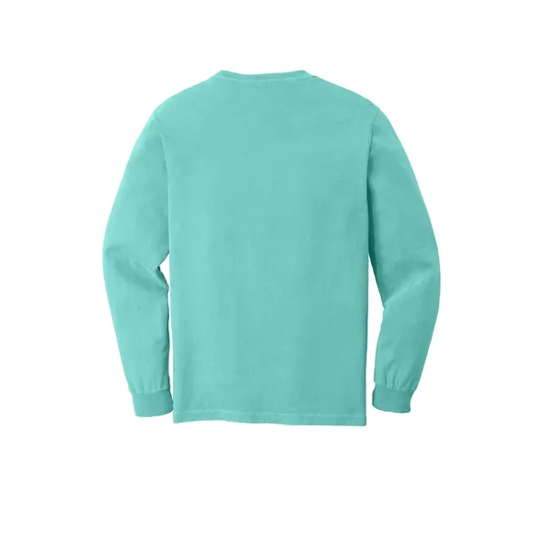 Garment dyed, long-sleeve pocket t-shirt.... from ASI 61125 Hit Promotional Products / Hit®