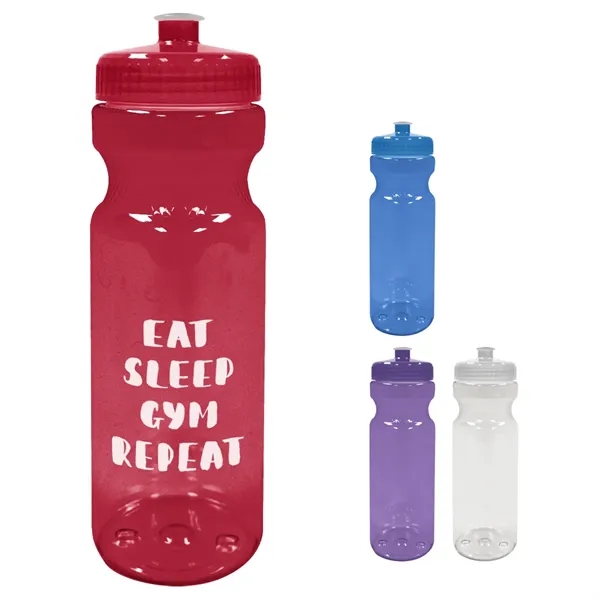 28 oz. Poly-Clear™ fitness bottle for taking a delicious drink wherever... from ASI 61125 Hit Promotional Products / Hit®