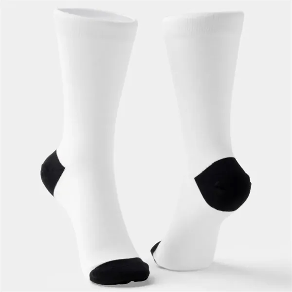 Pair of polyester unisex socks. Made in the USA.... from ASI 61125 Hit Promotional Products / Hit®