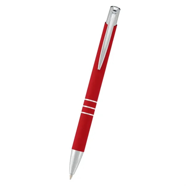 Plunger-action Softex Dash pen made of aluminum for jotting down notes.... from ASI 61125 Hit Promotional Products / Hit®
