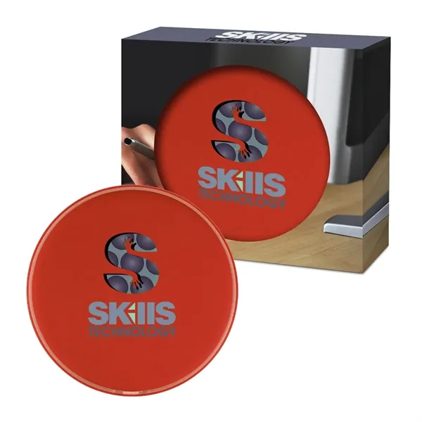 Wireless phone charging pad with a custom window box for Qi... from ASI 61125 Hit Promotional Products / Hit®