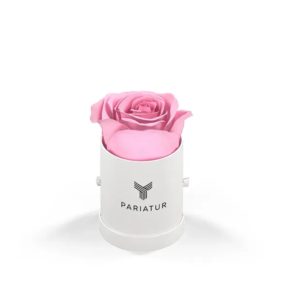 Singular rose in a round hat box.... from ASI 61125 Hit Promotional Products / Hit®