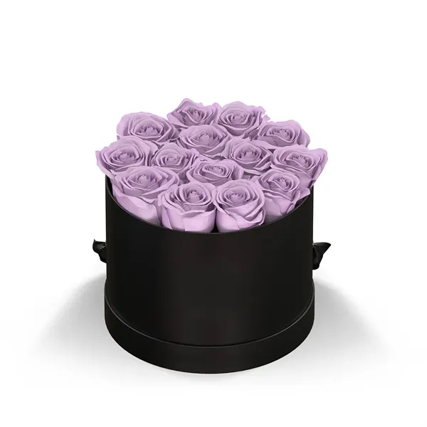 Arrangement of 13-15 exquisite roses in a box vase.... from ASI 61125 Hit Promotional Products / Hit®