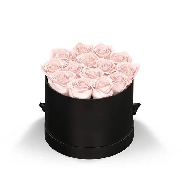Arrangement of 13-15 exquisite roses in a box vase.... from ASI 61125 Hit Promotional Products / Hit®