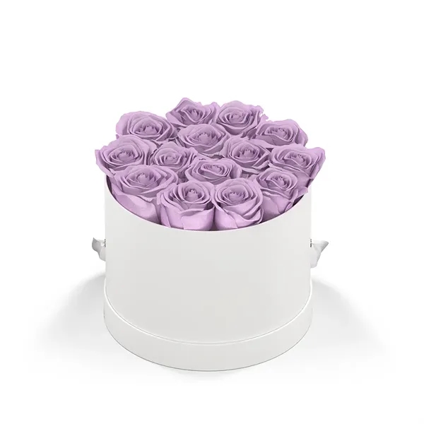 Arrangement of 13-15 exquisite roses in a box vase.... from ASI 61125 Hit Promotional Products / Hit®