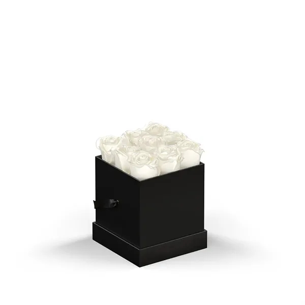 Arrangement of 9 roses in a square hat box.... from ASI 61125 Hit Promotional Products / Hit®