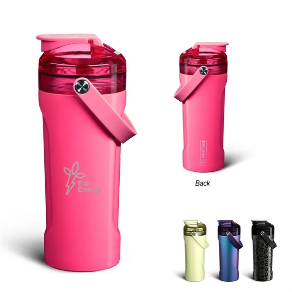 26 oz. insulated stainless steel bottle with flip-top lid and carry... from ASI 61125 Hit Promotional Products / Hit®