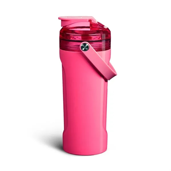 26 oz. insulated stainless steel bottle with flip-top lid and carry... from ASI 61125 Hit Promotional Products / Hit®