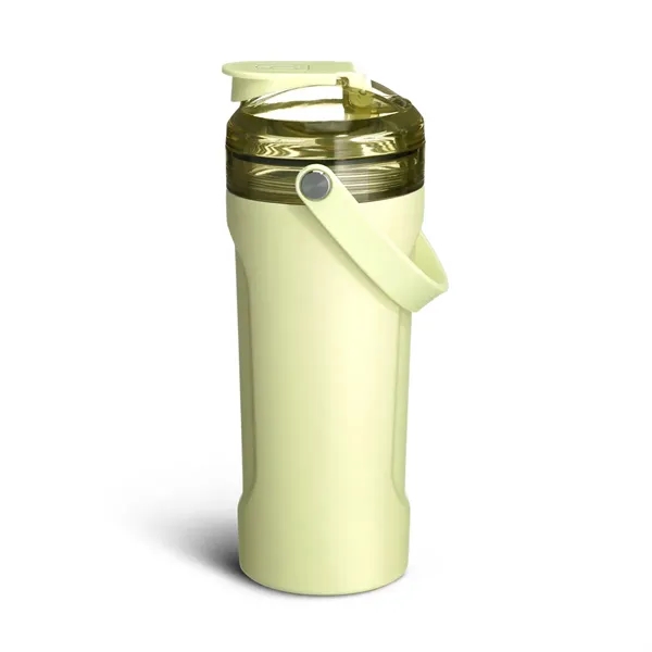 26 oz. insulated stainless steel bottle with flip-top lid and carry... from ASI 61125 Hit Promotional Products / Hit®