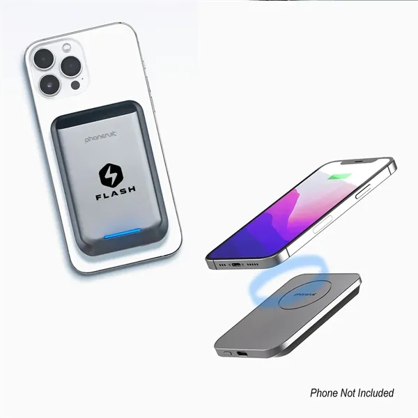 5,000mAh PhoneSuit® Elite Mag MagSafe® Wireless Portable ...... from ASI 61125 Hit Promotional Products / Hit®