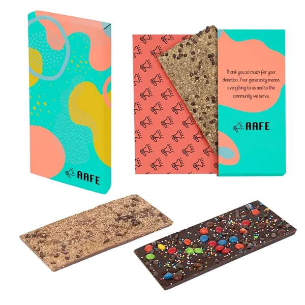 3.5 oz. chocolate bar in a gif box.... from ASI 61125 Hit Promotional Products / Hit®