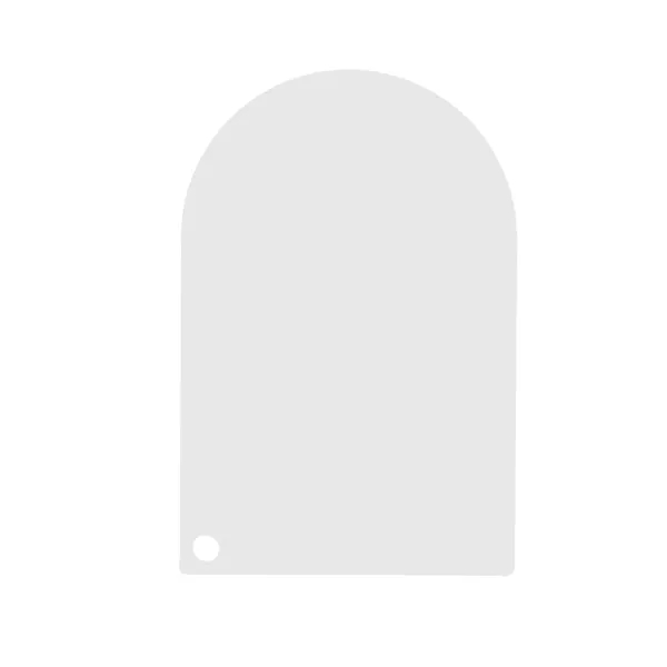 5" custom shaped acrylic award with pin stand.... from ASI 61125 Hit Promotional Products / Hit®