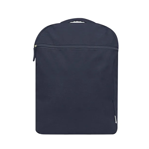 Recycled cotton backpack with laptop pocket, zippered main compartment and adjustable... from ASI 61125 Hit Promotional Products / Hit®