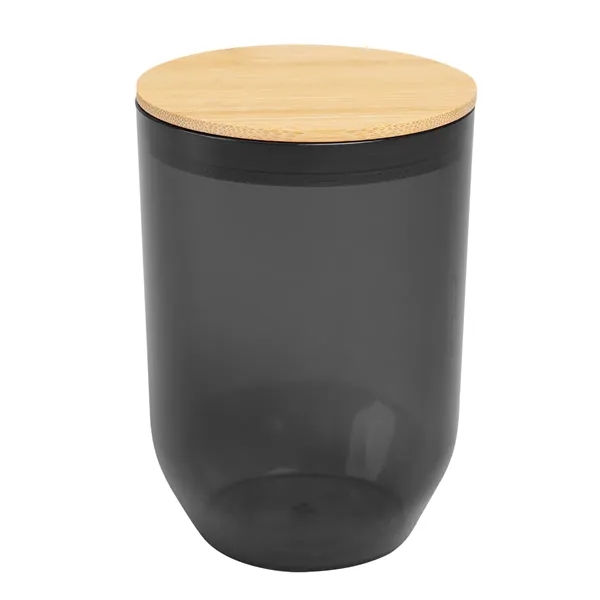 12 oz. rPET wine tumbler with bamboo lid.... from ASI 61125 Hit Promotional Products / Hit®