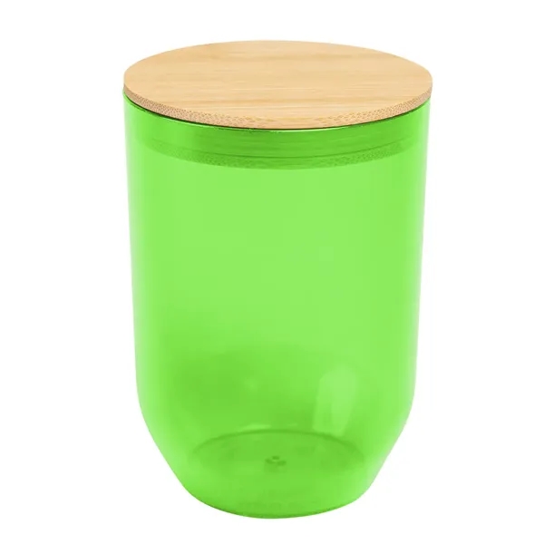 12 oz. rPET wine tumbler with bamboo lid.... from ASI 61125 Hit Promotional Products / Hit®