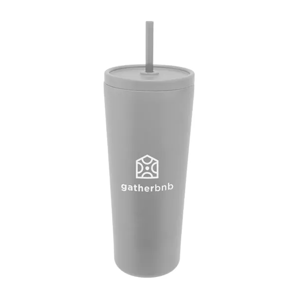 24 oz. recycled stainless steel tumbler with double wall, vacuum insulated... from ASI 61125 Hit Promotional Products / Hit®