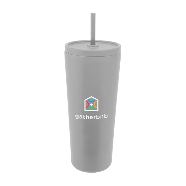 24 oz. recycled stainless steel tumbler with double wall, vacuum insulated... from ASI 61125 Hit Promotional Products / Hit®