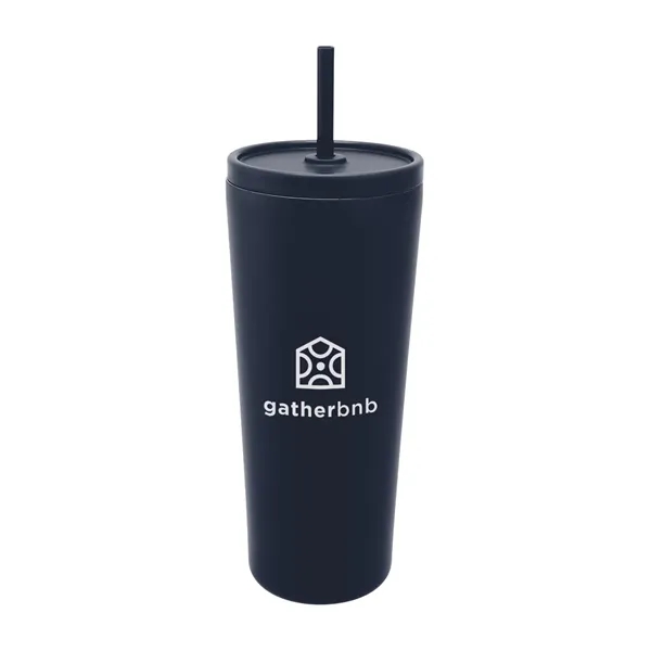 24 oz. recycled stainless steel tumbler with double wall, vacuum insulated... from ASI 61125 Hit Promotional Products / Hit®