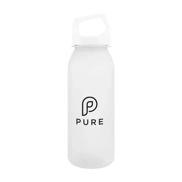 20 oz. rPET bottle with rubberized finish, wide mouth opening, lid... from ASI 61125 Hit Promotional Products / Hit®