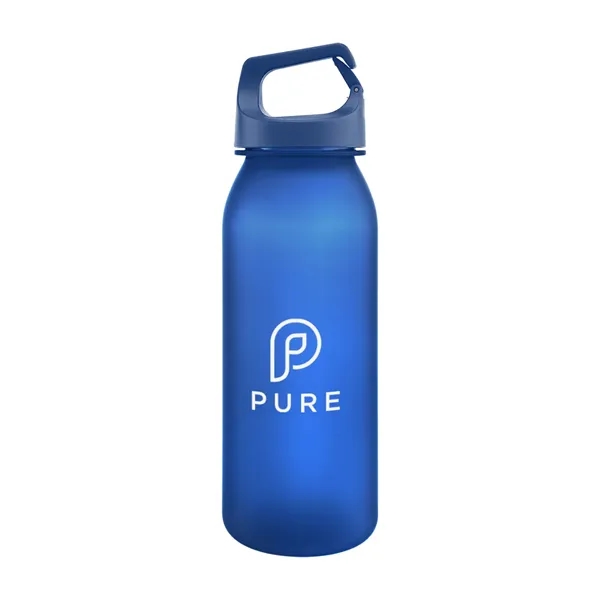 20 oz. rPET bottle with rubberized finish, wide mouth opening, lid... from ASI 61125 Hit Promotional Products / Hit®