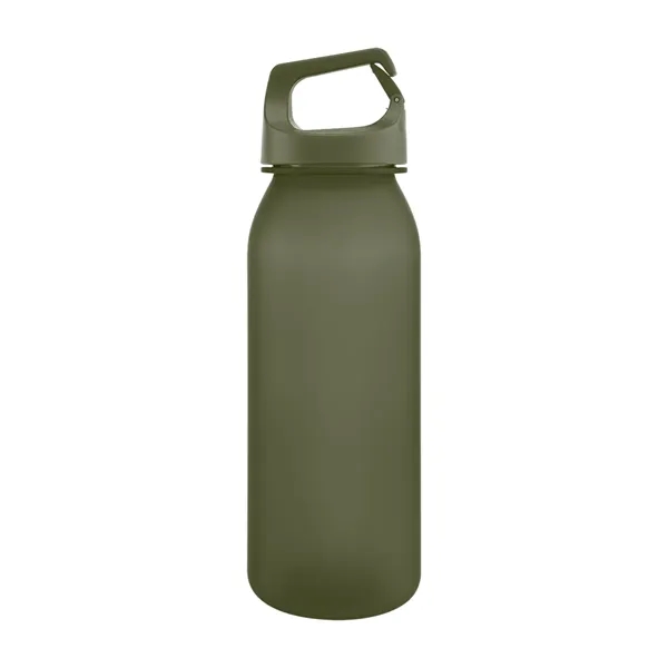 20 oz. rPET bottle with rubberized finish, wide mouth opening, lid... from ASI 61125 Hit Promotional Products / Hit®