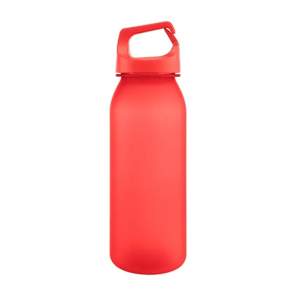 20 oz. rPET bottle with rubberized finish, wide mouth opening, lid... from ASI 61125 Hit Promotional Products / Hit®