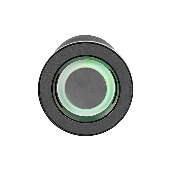 Barrel shaped wireless speaker with LED flashlight.... from ASI 61125 Hit Promotional Products / Hit®