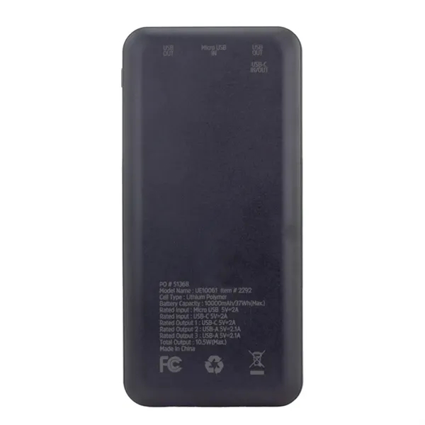 10,000mAh Energizer® power bank.... from ASI 61125 Hit Promotional Products / Hit®