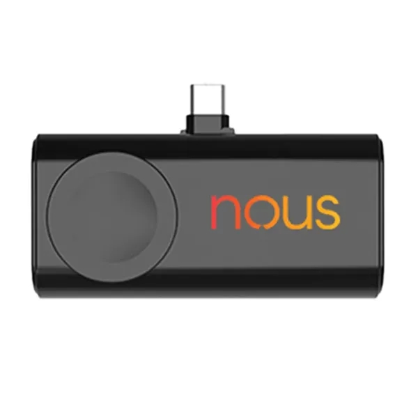 5,000mAh dual-plug power bank with watch charger.... from ASI 61125 Hit Promotional Products / Hit®