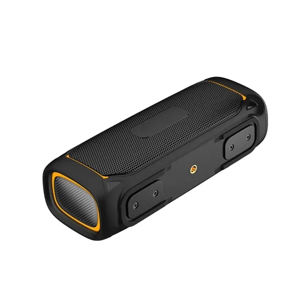 Wireless speaker with high-definition Bluetooth technology and built-in magnets for mounting.... from ASI 61125 Hit Promotional Products / Hit®