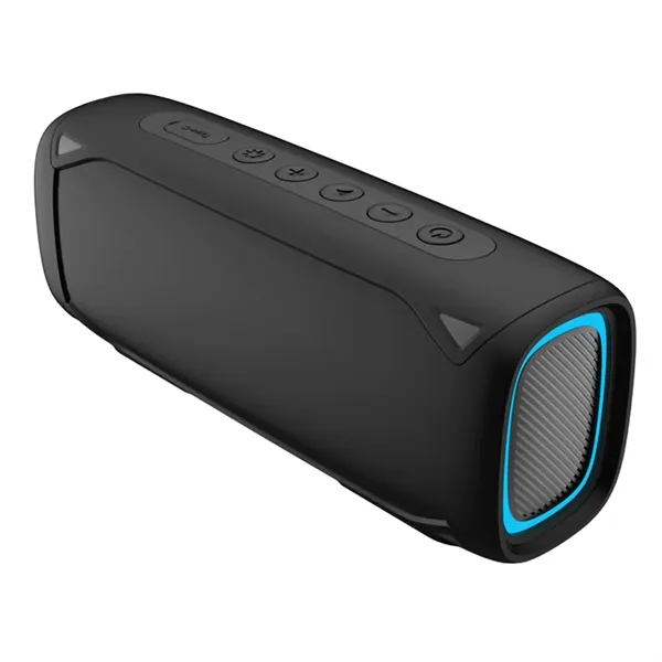 Wireless speaker with high-definition Bluetooth technology and built-in magnets for mounting.... from ASI 61125 Hit Promotional Products / Hit®