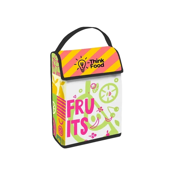 12-can capacity insulated lunch bag with silver foil lining, hook and... from ASI 61125 Hit Promotional Products / Hit®