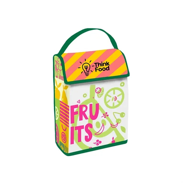 12-can capacity insulated lunch bag with silver foil lining, hook and... from ASI 61125 Hit Promotional Products / Hit®