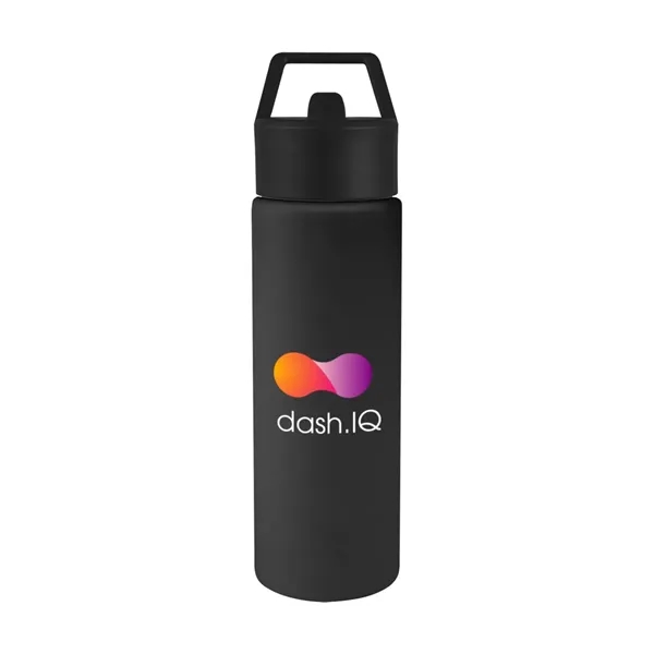 32 oz. single wall construction stainless steel bottle with screw-on, spill... from ASI 61125 Hit Promotional Products / Hit®