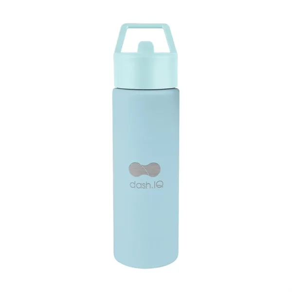 32 oz. single wall construction stainless steel bottle with screw-on, spill... from ASI 61125 Hit Promotional Products / Hit®