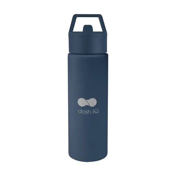 32 oz. single wall construction stainless steel bottle with screw-on, spill... from ASI 61125 Hit Promotional Products / Hit®